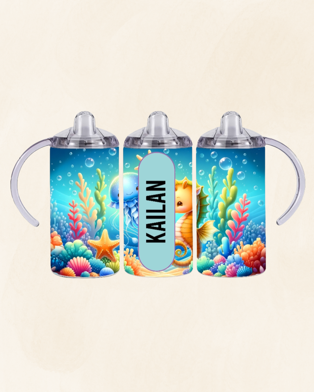Personalised Sea Sippy Cup