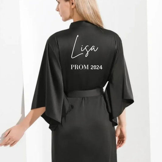 Personalised robes, Personalised prom robe, bridal party pjs, bride pjs, gift for her, gift for them, prom, weddings