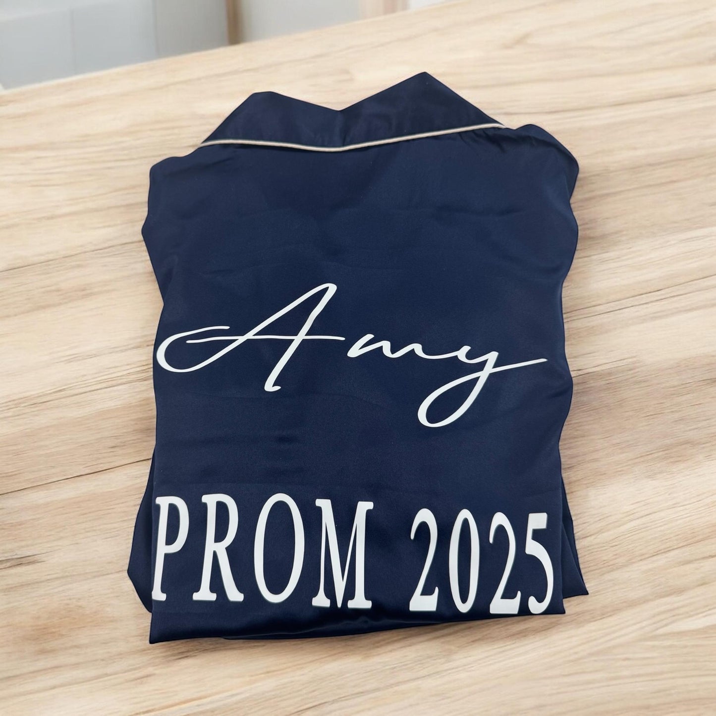 Personalised pjs, Personalised prom pjs, bridal party pjs, bride pjs, gift for her, gift for them, prom, weddings