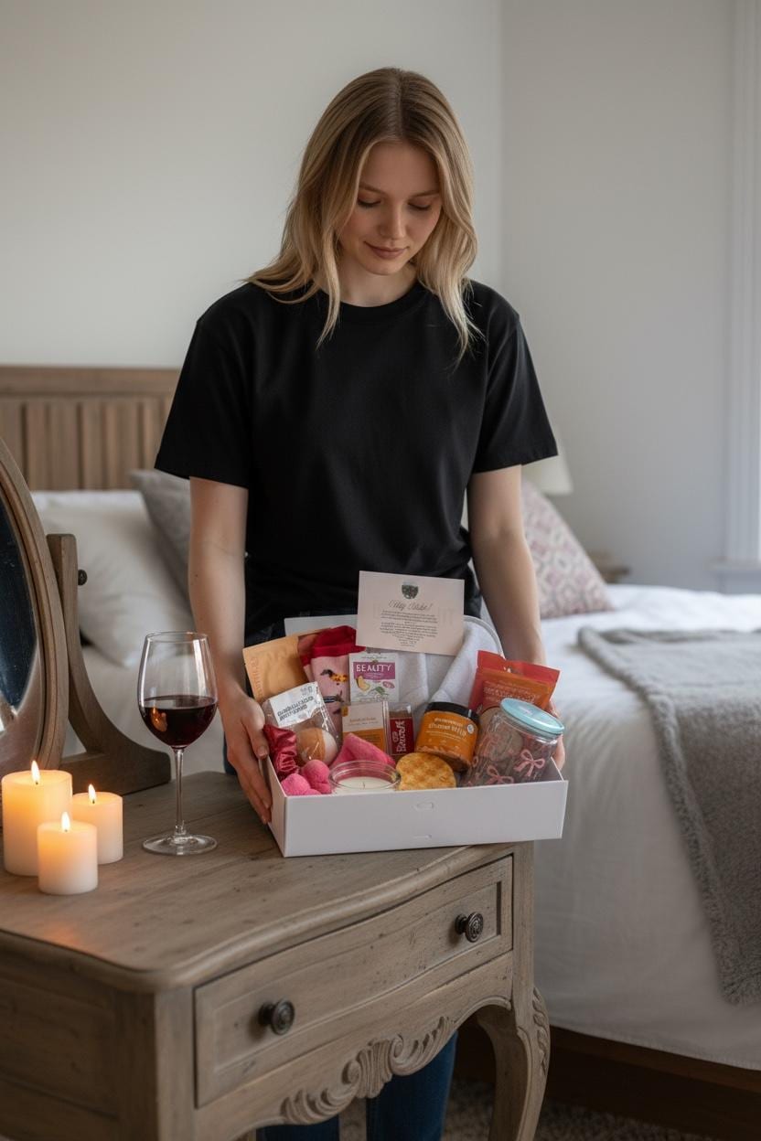 PAMPER HAMPER | Letterbox Gift for Her | Spa Self-Care Giftbox | Birthday Giftbox | Friend Giftbox | Care package Gift |